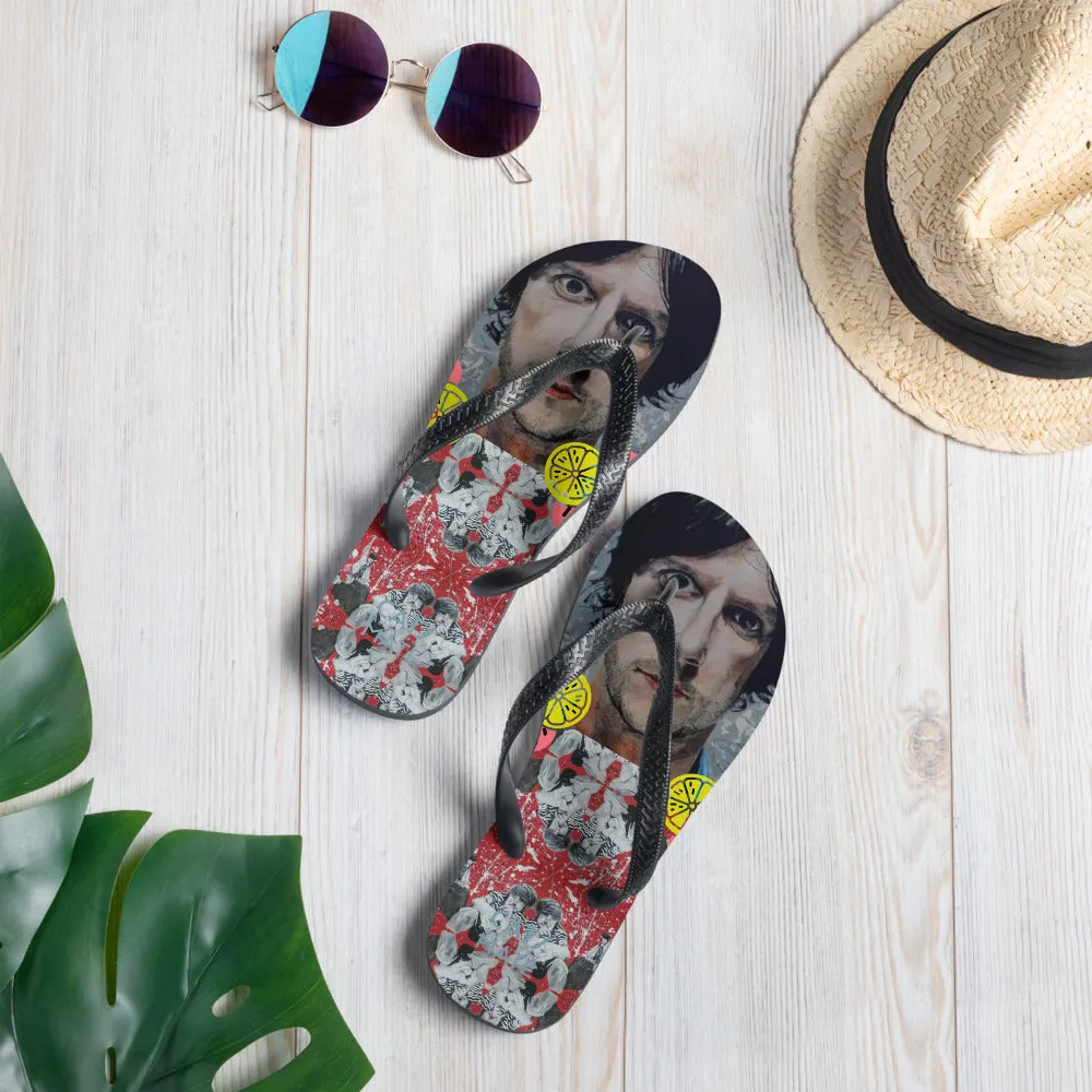 "One Love" Flip-Flops "The Stone Roses"